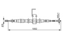 BOSCH 1 987 482 106 LYNAS STABDŽIO RANKINIO nuotrauka 2