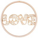 Кольцо LOVE 20см свадебные аксессуары