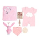 Baby Shower Подарунки Кошик, включаючи одяг Симпатична дерев'яна лялька 9Y замовити