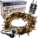 РОЖДЕСТВЕНСКИЕ ОГНИ 200 СВЕТОДИОДОВ БЕЛЫЕ НАРУЖНЫЕ ОГНИ В ПОМЕЩЕНИИ РОЖДЕСТВЕНСКИЕ ОГНИ