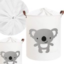 ЗАКРЫТАЯ КОРЗИНКА ДЛЯ ИГРУШЕК СО СЪЕМНИКОМ-ОРГАНИЗАТОРОМ СКЛАДНАЯ KOALA XL
