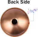 ANTETOK Gold Harmonic 12-нотный 22-дюймовый ручной барабан для исцеления звуком