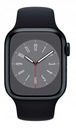 Apple Watch 8 45mm GPS + CELLULAR Midnight Czarny NOWY GWARANCJA Marka Apple