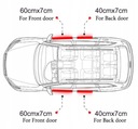 TOYOTA STICKERS PROTECTIVE ON BODY SILLS 4 PIECES CARBON 