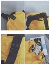 Torba/plecak vintage bardzo pojemny worek żółty Kod producenta 45543634151