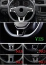 SATYNOWA НАКЛАДКА ДЕКОРАТИВНЫЙ NA РУЛЯ VW JETTA AMAROK T-ROC POLO V VI 6R  фото 15