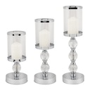 CRYSTAL GLAMOUR GLAM СТЕКЛЯННАЯ ЛАМПА ПОДСВЕЧНИК