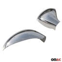 OMAC REVÊTEMENTS MIROIRS VERS PEUGEOT 308 2008-14 ACIER INOXYDABLE ARGENTÉE 2 CVphoto 6