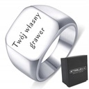 БЛЕСТЯЩАЯ СТАЛЬНАЯ ПЕЧАТКА С ВАШЕЙ ИНСТРУКЦИЕЙ, ЛОГОТИПОМ, 32 год.