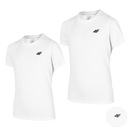 КОМПЛЕКТ ДЛЯ МАЛЬЧИКОВ 4F ДЕТСКАЯ ФУТБОЛКА НАБОР ИЗ ПЭ ХЛОПКА, 2 ПАКЕТА 140