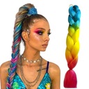 Синтетические волосы для цветных кос OMBRE