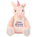 МЕДВЕДЬ-ЕДИНОРОГ РОЗОВЫЙ Я ДРУГ ВАШЕ ИМЯ