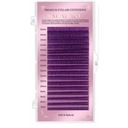 Ресницы NAGARAKU Фиолетовые MIX C 0,07 7-15мм