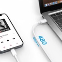 КАБЕЛЬ USB-C — МОЛНИЯ для IPHONE 11 12 13 14 Ipad Ipod Airpods PD 20 Вт 1 м