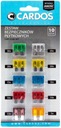 K2 - CARDOS - НАБОР ПЛАСТИНОЧНЫХ ПРЕДОХРАНИТЕЛЕЙ ИЗ 10 ШТ.