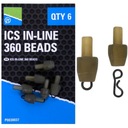 Соединитель устройства подачи метода для замены лидера Preston ICS In-Line 360 ​​Beads 6x