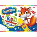 БЛОК ДЛЯ ЧЕРТЕЖЕЙ BAMBINO, БЕЛЫЙ, 20 ШКОЛЬНЫХ ЛИСТОВ А4
