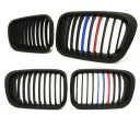 CALANDRE RADIATEUR PL CALANDRE GRILLE GRILLE GRILLES BMW E46 4D MATT M-COLOR!!photo 16