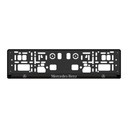 Podložka SPZ 3D - MERCEDES 2ks