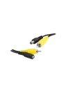 Kabel 1RCA + gniazdo DC - 1RCA + wtyk DC, 20M.