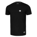 Мужская футболка с маленьким логотипом Pit Bull, черная, XXL