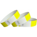 ИДЕНТИФИКАЦИОННЫЕ БРАЛЕТЫ ВХОД 19ММ НЕОНОВЫЙ ЖЕЛТЫЙ