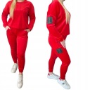 ВЕЛЮРОВЫЙ СПОРТИВНЫЙ КОСТЮМ DS77 КРАСНЫЙ R.M.