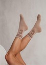 Ponožky Dámske bavlnené s písmenom C na leme Milena 37/41 Značka Milena
