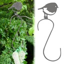 Metalowy haczyk na karmnik dla ptaków Dekoracyjne wiszące haczyki do sadzenia ozdób do domu Marka Unbranded