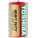 2 аккумулятора TOSHIBA POWERFUL HEAVY DUTY R14 C 1,5 В