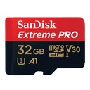 Карта памяти SANDISK Extreme PRO 32 ГБ A1 U3 V30 Micro SD, чтение: 100 МБ /