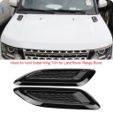 ДЕФЛЕКТОРИ ПОВІТРЯ NA КАПОТ DO LAND ROVERA RANGE ROVERA EVOQUE  фото 12