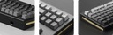 Mechanická klávesnice MonsGeek M3W Konstrukční typ programovatelné klávesy Rozbočovač USB podsvícení