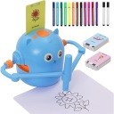 INTERAKTÍVNY KRESLENÝ ROBOT PRE DETI VZDELÁVACÍ SET 100 LISTOV Značka Bedee