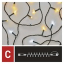 Vianočné LED svetlá teplé+studené IP44 EMOS 10m Značka Emos