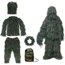 КАМУФЛЯЖНЫЙ НАБОР ДЛЯ ВЫЖИВАНИЯ ОХОТЫ 5 В 1 КАМУФЛЯЖНЫЙ КОСТЮМ GHILLIE