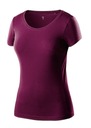 NEO T-SHIRT KOSZULKA DAMSKA BORDOWA 80-611-M