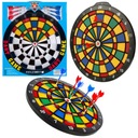 ДАРТ БОЛЬШОЙ ДАРТС ДОСКА ДАРТС 40 СМ С ПЛАСТИКОВЫМИ НАКОНЕЧНИКАМИ