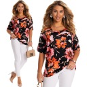 Модная, удобная, красивая, свободная ЖЕНСКАЯ БЛУЗКА больших размеров. Множество размеров.