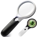 СВЕТОДИОДНАЯ ПОДСВЕТКА ЧТЕНИЕ УВЕЛИЧИТЕЛЬНОЕ СТЕКЛО ПОДАРОК ​​БАБУШКЕ ДЕДУШИ