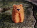Творческий набор для обучения валянию для детей - мишка 10 см Agna Wool Art