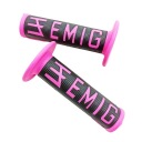 ЧЕРНО-РОЗОВЫЕ НАКОНЕЧНИКИ EMIG SUPERMOTO CROSS GRIPES