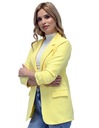 Куртка женская Элегантная свободная куртка Желтая L/40