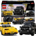 LEGO БЛОКИ MERCEDES AMG G 63 AMG SL 63 НАБОР БЛОКОВ LEGO CAR 808 EL.