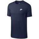 Футболка Nike, мужская спортивная футболка, темно-синяя 827021-475 L