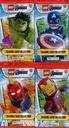 SASZETKA Z KARTAMI LEGO AVENGERS seria 1 - 1 szt.