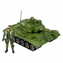 Танк с солдатским набором военной техники армии