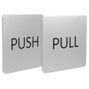 1 КОМПЛЕКТ АКРИЛОВЫХ ЗНАКОВ ДЛЯ СТЕКЛЯННЫХ ДВЕРЕЙ