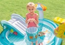 Nafukovacie vodné ihrisko Zábavný bazén Deti Šmykľavka Vek dieťaťa 3 roky +