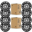 Комплект колес для роликовых коньков + подшипники 70мм abec-9 8x molti